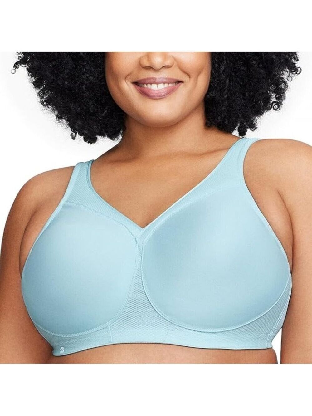 ✨ Glamorise 1006 Full Figure MagicLift Non-Padded Wirefree T-Shirt Bra 46I NWOT